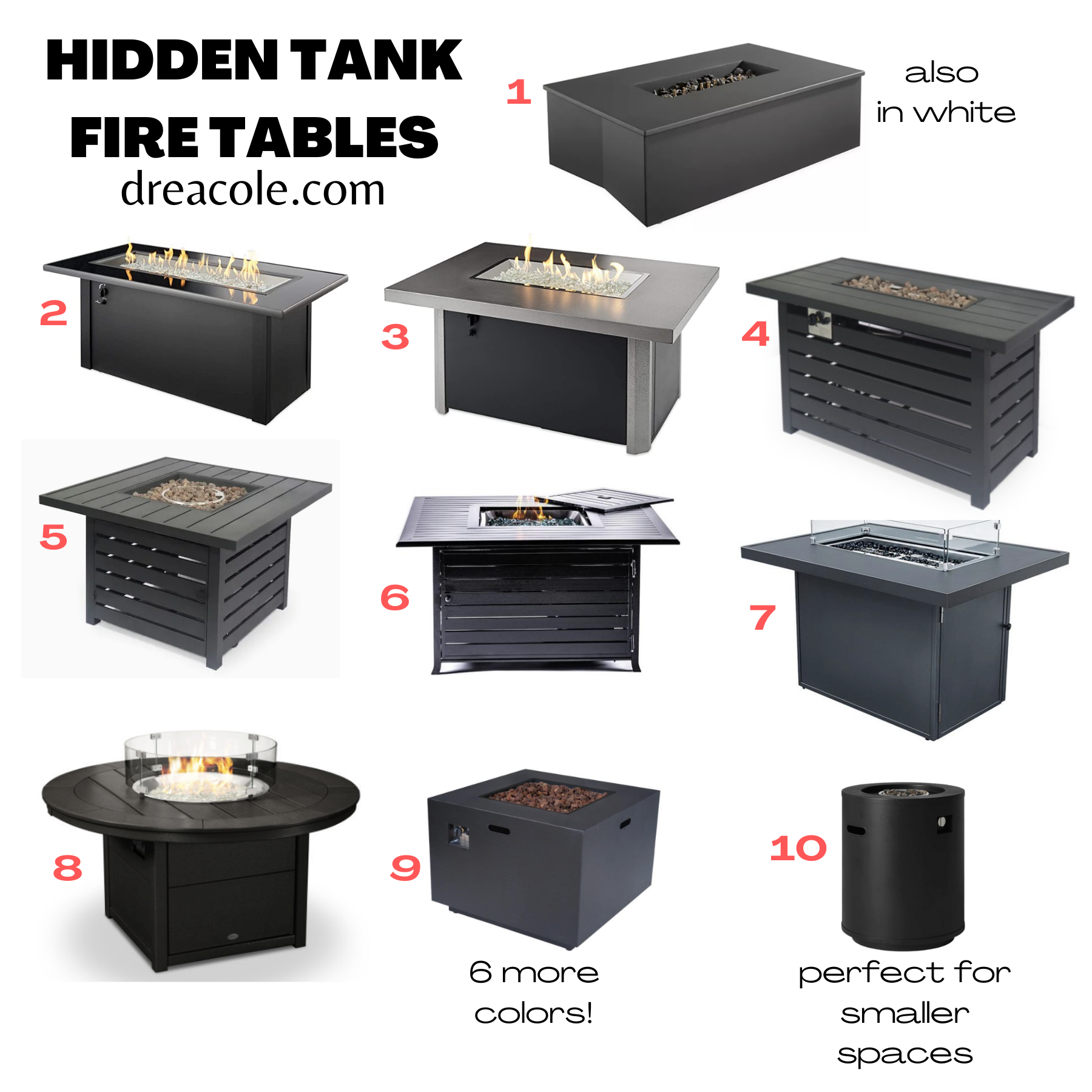 Hidden Tank Fire Table Roundup